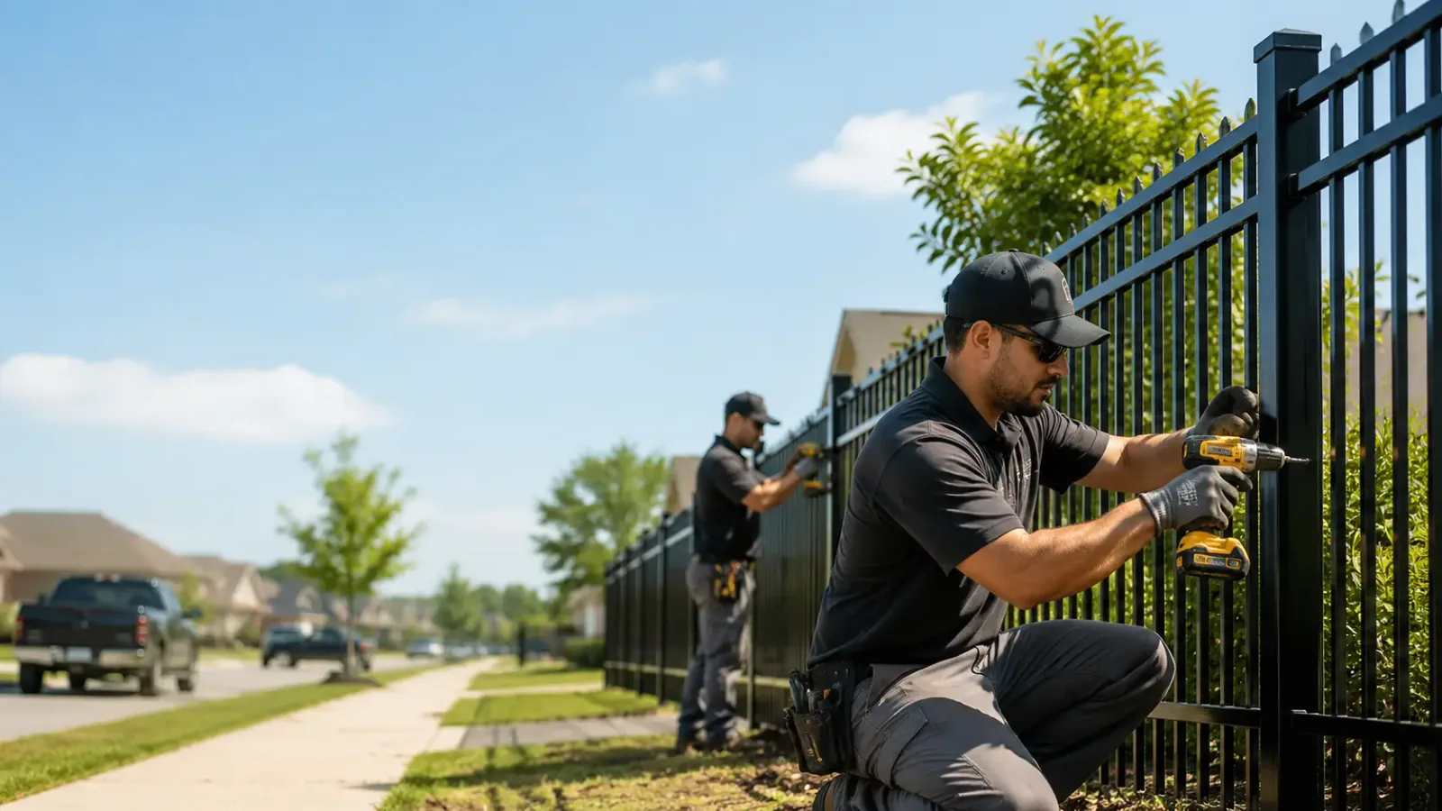 Metal Fence Installation in Rockford, IA